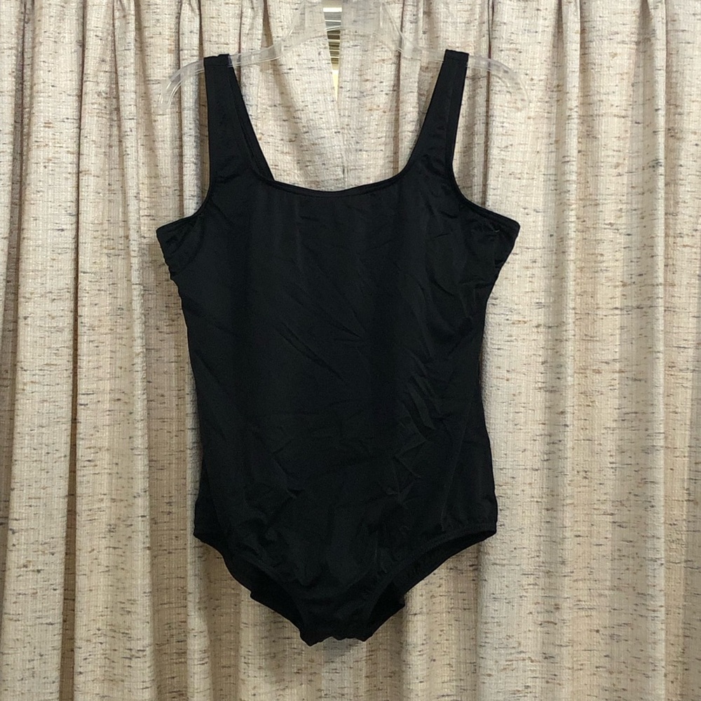 Lands' End Scoop Neck Tugless One Piece Swimsuit